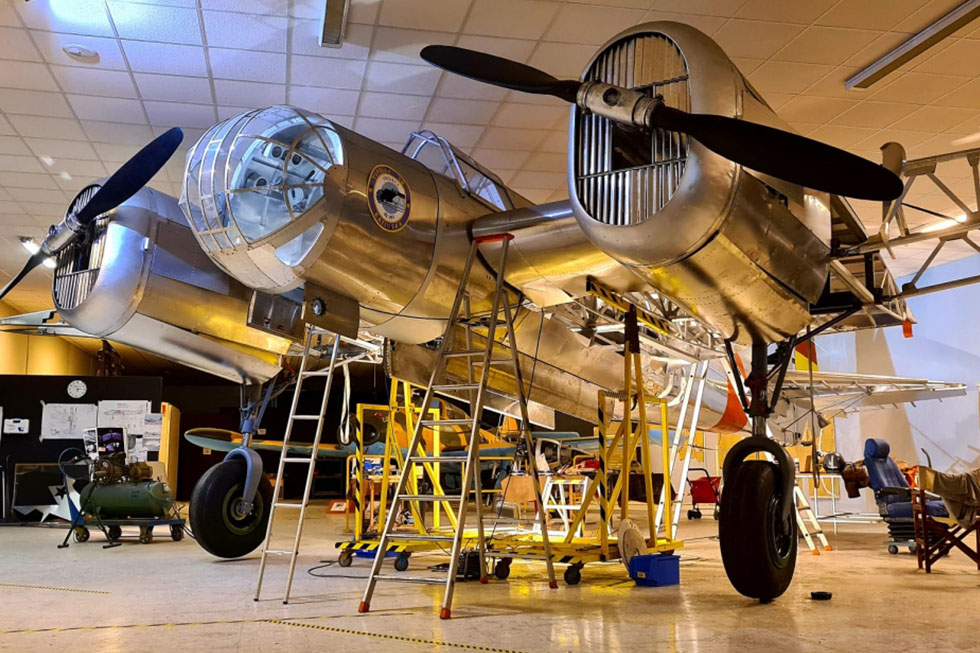 Guided tour of the airfield with entrance to the Command House and air raid shelter.
More info